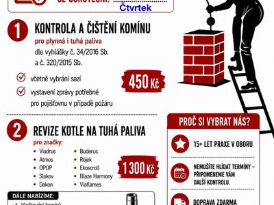 Nabídka kominických služeb 29.10.2026