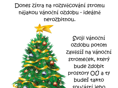 ozdoby na vánoční stromeček