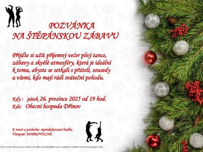 štěpánská zábava 2025