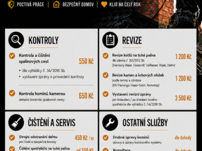 Kominické práce 5.8.2026